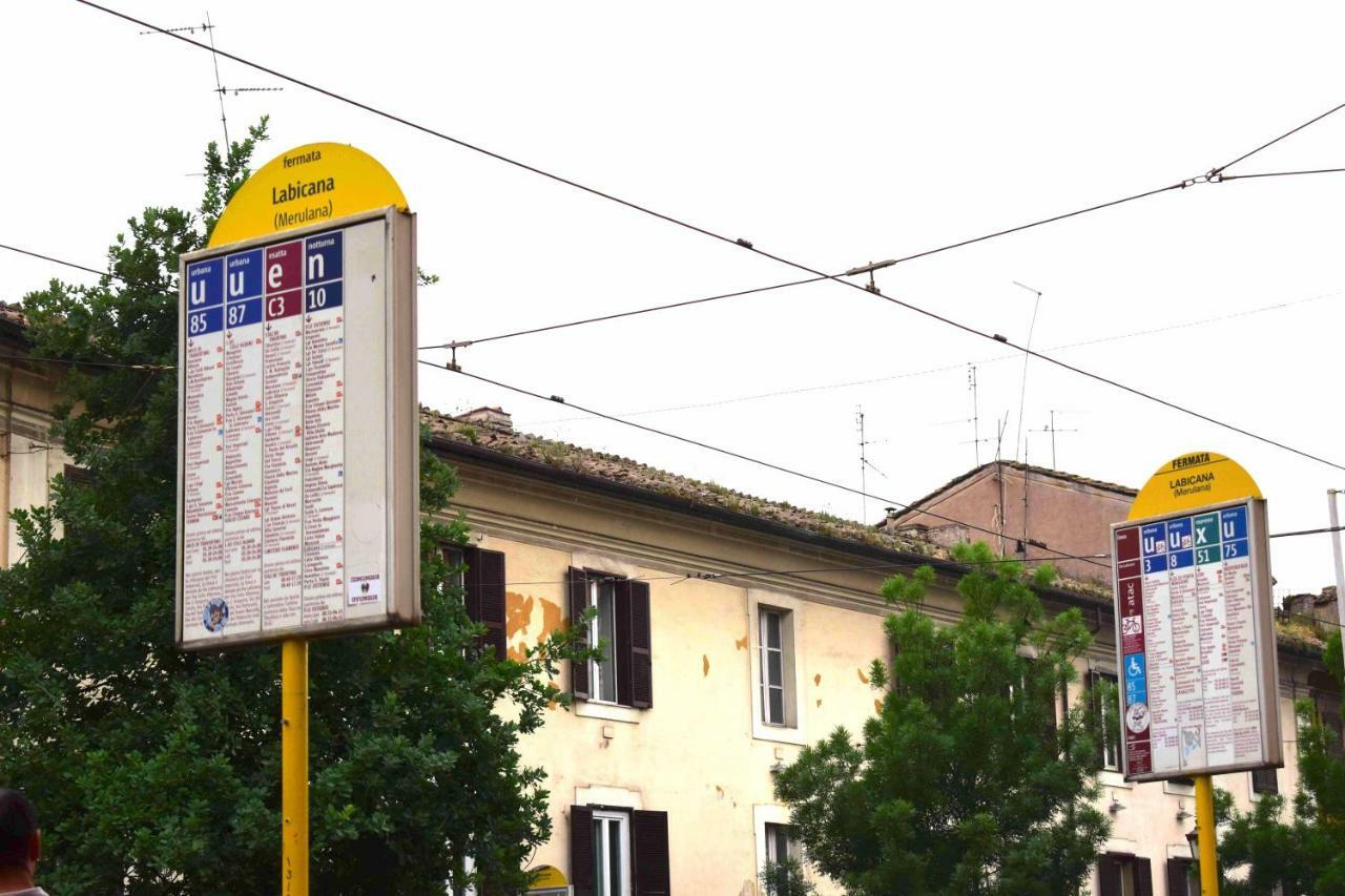Вилла Le Rondini A Roma Экстерьер фото